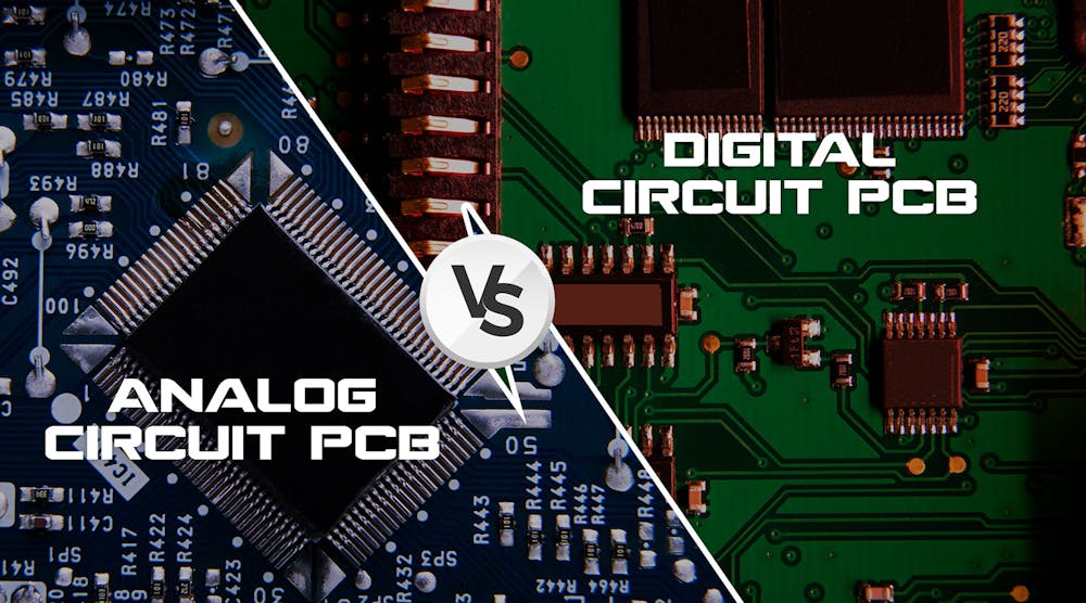 Whats the Difference Between Analog and Digital Circuits in PCB Design Circuit Diagram