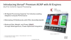 1. Xilinx’s latest Adaptive Compute Acceleration Platform (ACAP) adds AI engines to the mix. 1. Xilinx’s latest Adaptive Compute Acceleration Platform (ACAP) adds AI engines to the mix.