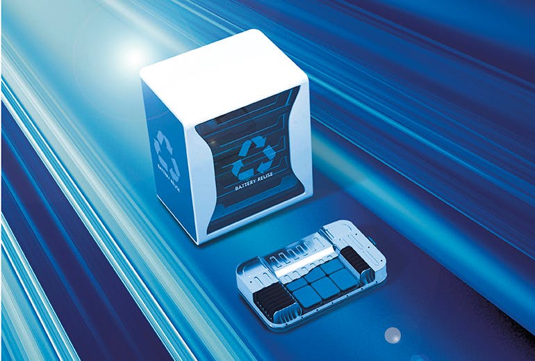 Electric Vehicle Battery Web