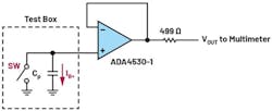 1. A diagram of the capacitive integration measurement method. 1. A diagram of the capacitive integration measurement method.