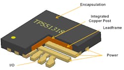2. Shown is the HotRod QFN’s structure and die attachment. (Source: Texas Instruments) 2. Shown is the HotRod QFN’s structure and die attachment. (Source: Texas Instruments)