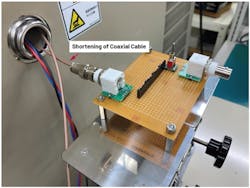 7. Shortening the coaxial cable. 7. Shortening the coaxial cable.