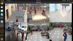 3. One of the demos highlights the Jetson AGX Orin’s ability to run real-time analysis on multiple video streams. 3. One of the demos highlights the Jetson AGX Orin’s ability to run real-time analysis on multiple video streams.