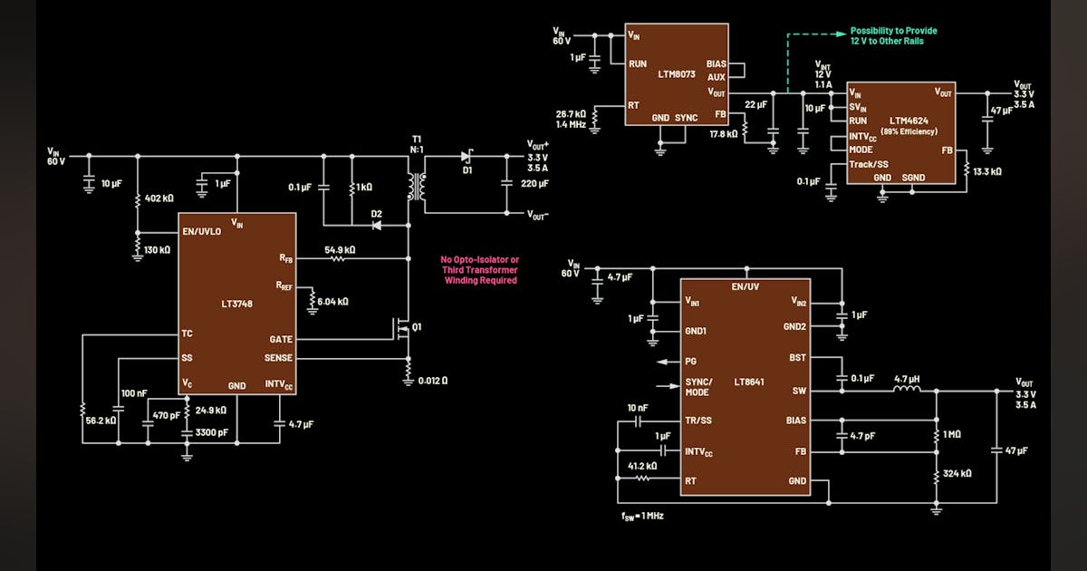 Three Compact Solutions for High Step-Down Voltage Ratios | Electronic ...