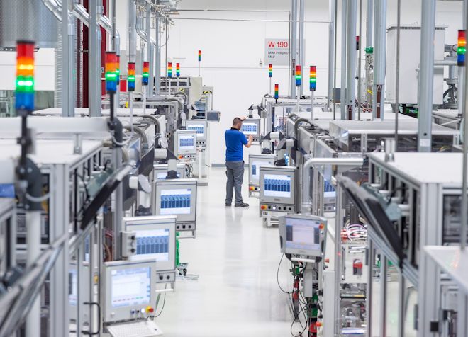 Connected Factory Floor Credit Bosch