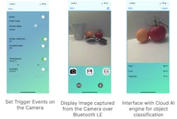 3. The cloud-connected mobile app provides additional image analysis. (Credit: onsemi) 3. The cloud-connected mobile app provides additional image analysis. (Credit: onsemi)