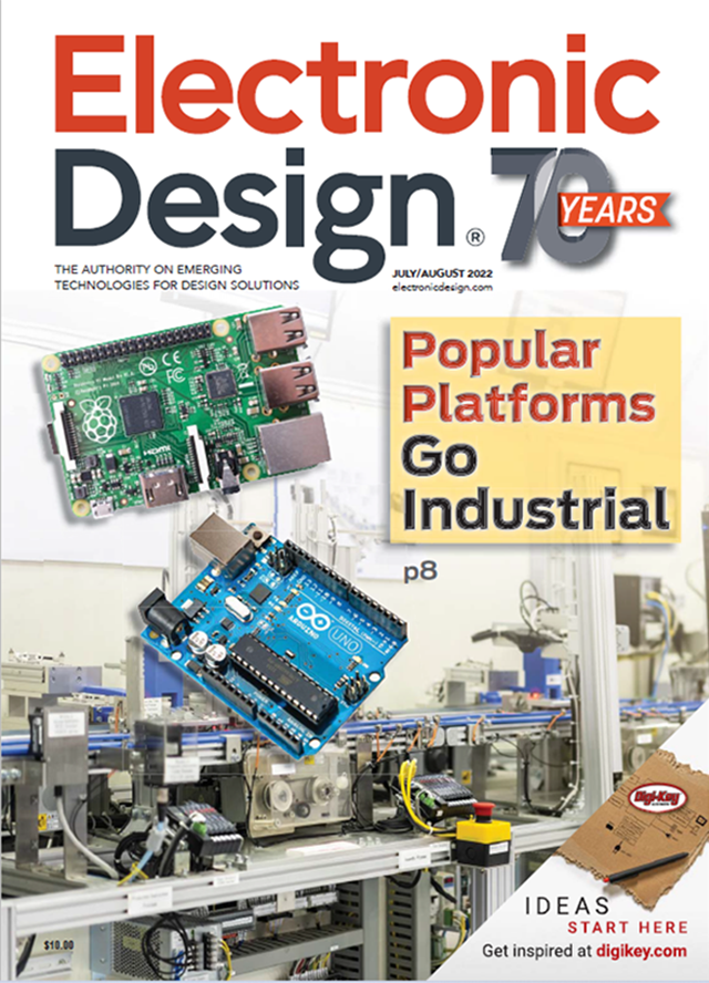 Electronic Design July/Aug 2022 cover image