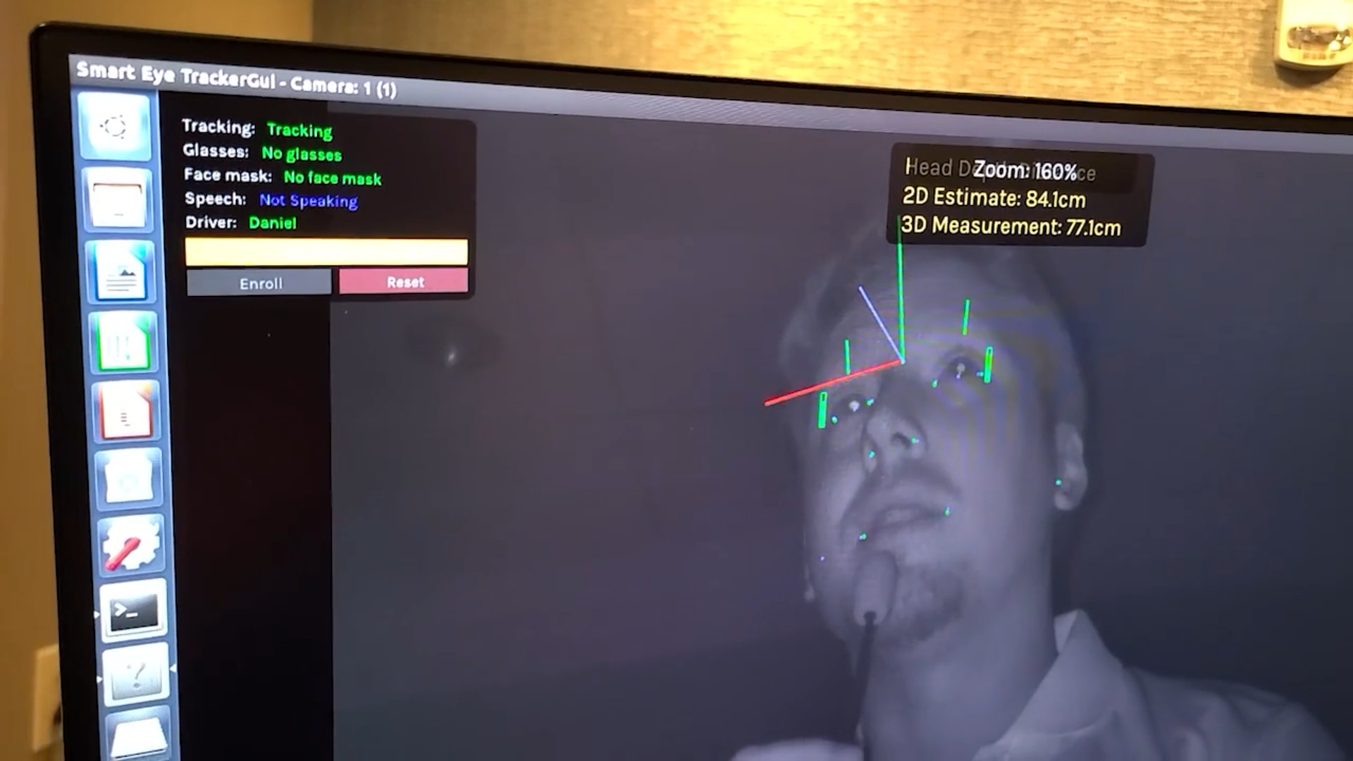 2. Osram's cameras can be used in automotive applications like driver head tracking.