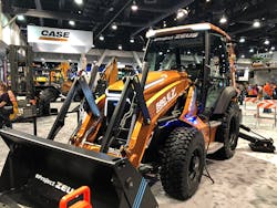 During CONEXPO 2020, CASE Construction Equipment debuted its battery-electric backhoe. During CONEXPO 2020, CASE Construction Equipment debuted its battery-electric backhoe.