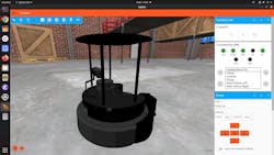 2. The Gazebo robot simulation software supports the Turtlebot 4.