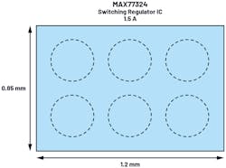 4. A switching regulator in an extremely small package. 4. A switching regulator in an extremely small package.