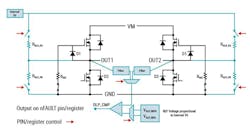 2. A passive-resistor network helps implement off-state diagnostics for the DRV8243-Q1. 2. A passive-resistor network helps implement off-state diagnostics for the DRV8243-Q1.