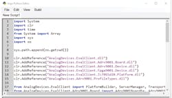 8. IronPython GUI window. 8. IronPython GUI window.