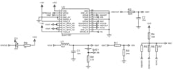 4. Monolithic battery charger schematic circuit.