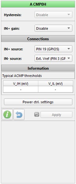 8. A CMP0H configuration. 8. A CMP0H configuration.