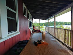 Big Cabin Porch Big Cabin Porch