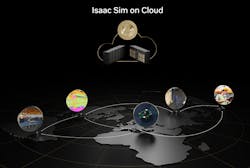 3. Running the Isaac simulator in the cloud enables very large worlds to be used on demand. 3. Running the Isaac simulator in the cloud enables very large worlds to be used on demand.