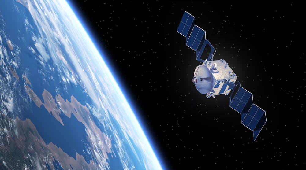 Satellite Earth Konstantin Shaklein Dreamstime