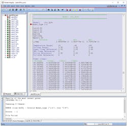 11. Parser test of a failed IBIS model using Cadence Model Integrity. 11. Parser test of a failed IBIS model using Cadence Model Integrity.