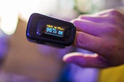 1. This easy-to-use and inexpensive unit accurately and non-invasively provides a readout of blood-oxygen saturation in a few seconds, eliminating the need to draw a blood sample and send it off to be assessed. 1. This easy-to-use and inexpensive unit accurately and non-invasively provides a readout of blood-oxygen saturation in a few seconds, eliminating the need to draw a blood sample and send it off to be assessed.