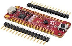 3. The PIC16F15244 Curiosity Nano evaluation board and the two 100-mil, 1- × 15-pin header strips in the Curiosity Nano Evaluation Kit help simplify design. 3. The PIC16F15244 Curiosity Nano evaluation board and the two 100-mil, 1- × 15-pin header strips in the Curiosity Nano Evaluation Kit help simplify design.