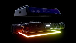 REA has two cameras for stereo vision on the front and rear. There's a high-resolution color camera on the front as well. REA has two cameras for stereo vision on the front and rear. There's a high-resolution color camera on the front as well.