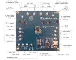 2. The associated RTKA271082DE0000BU Evaluation Board simplifies evaluating the features, functions, and performance of the RAA271082 as well as its configuration and setup.
