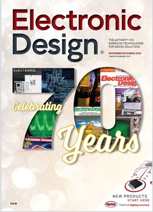 Electronic Design Nov/Dec 2022 cover image