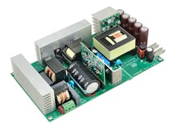 3. The EVL400W-80PL evaluation board is a complete, energy-efficient, certified ac-dc power supply. It combines the L4985 PFC controller with a resonant controller and a synchronous rectifier.