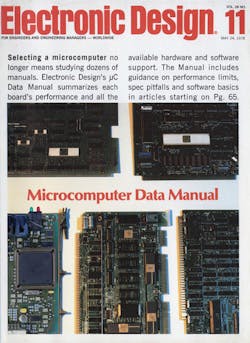 7. Electronic Design Vol. 26, No. 11 included the Microcomputer Data Manual. It listed all of the microcomputers available at the time—not something that’s practical these days. 7. Electronic Design Vol. 26, No. 11 included the Microcomputer Data Manual. It listed all of the microcomputers available at the time—not something that’s practical these days.