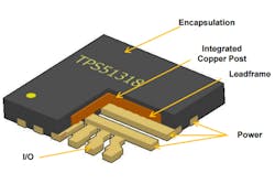 1. The diagram shows the HotRod quad-flat no lead (QFN) package’s structure and die attachment. 1. The diagram shows the HotRod quad-flat no lead (QFN) package’s structure and die attachment.