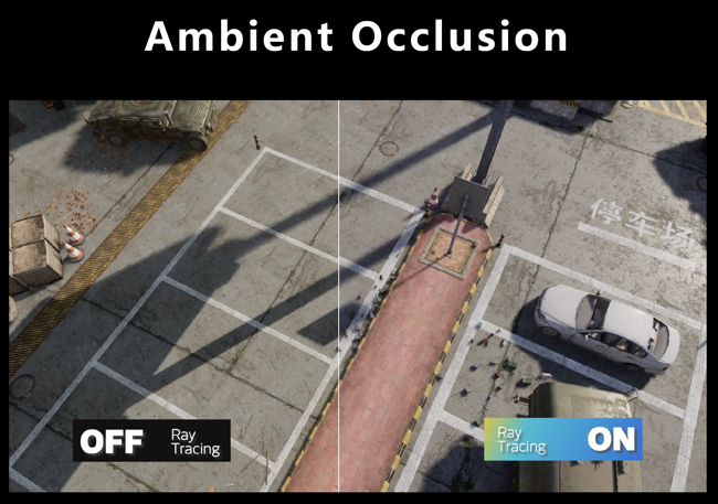 6. Ambient occlusions, which are more subtle from a viewer&rsquo;s perspective, can be done in real-time with ray tracing.