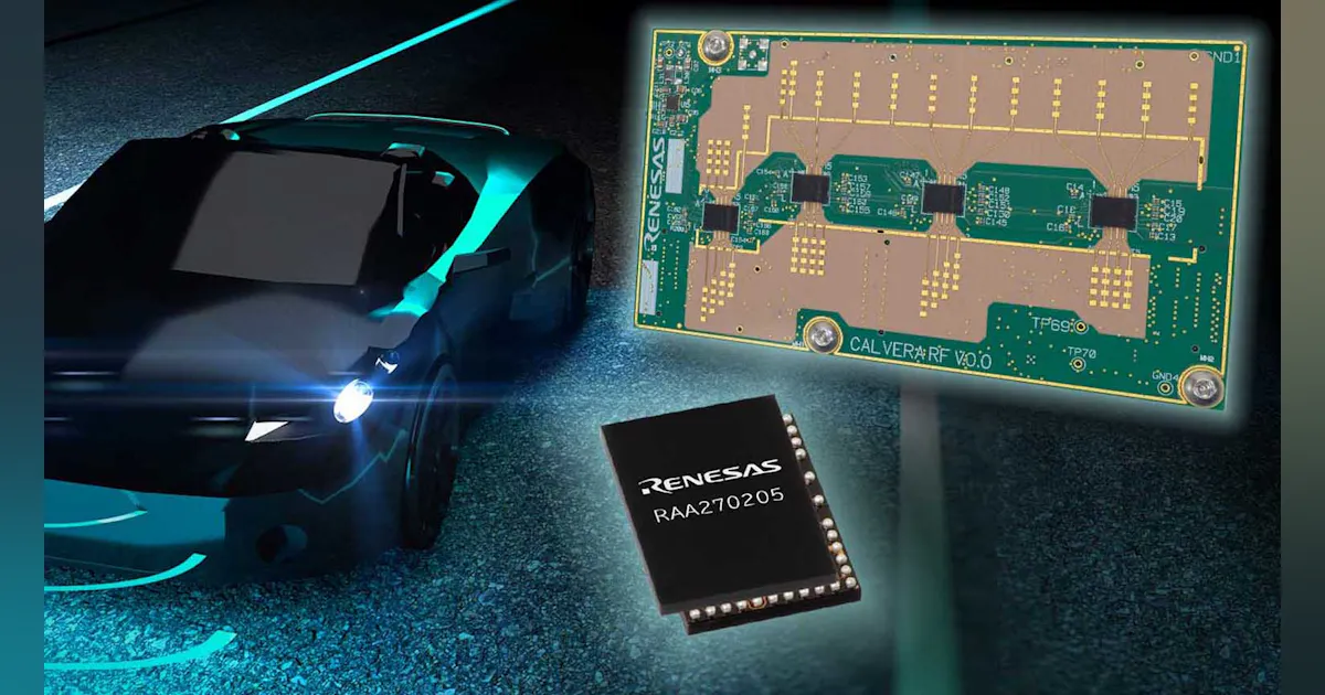 Radar Transceivers Claimed to Have Highest Accuracy, Lowest Power ...