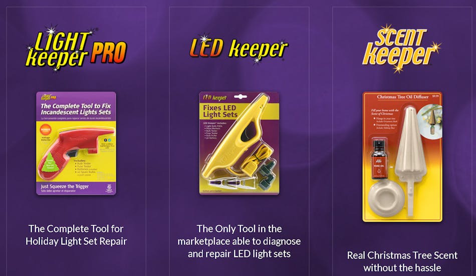 1. Lightkeeper is designed to diagnose and repair LED light sets.