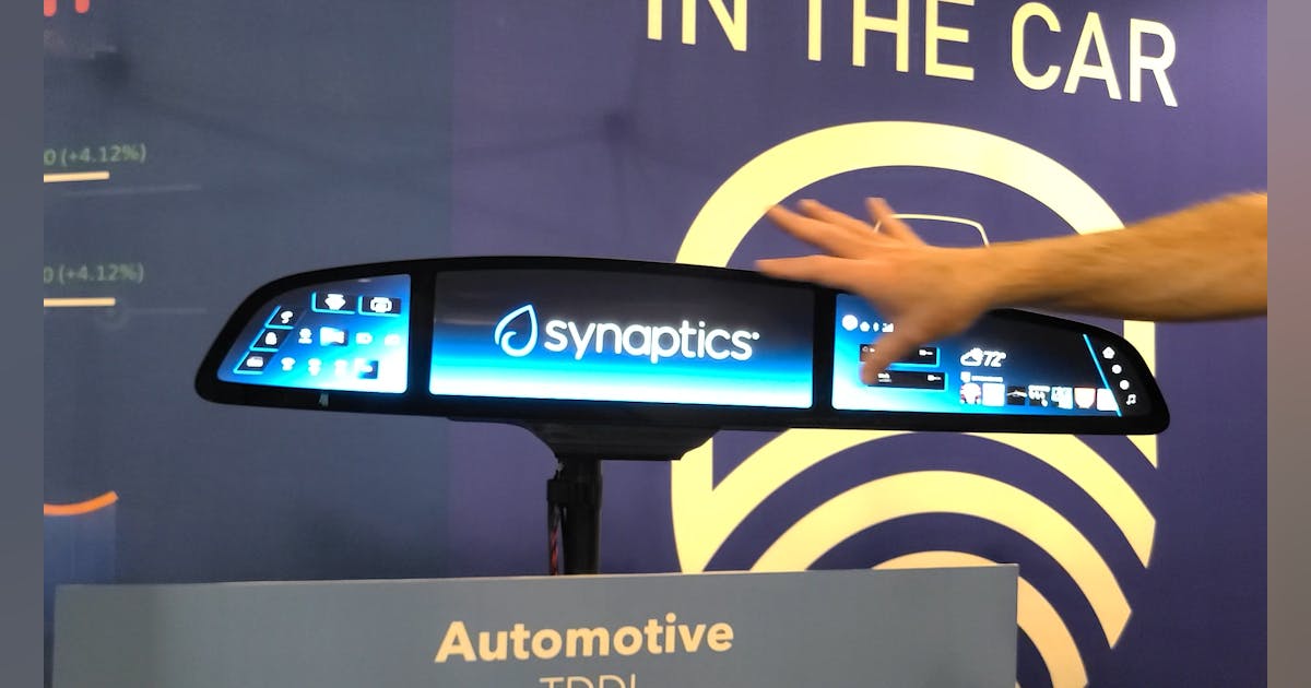 Curved Automotive Displays with High Contrast Using TDDI | Electronic ...