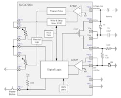 1. This circuit can replace the mechanical toggle switch; it uses a tiny pushbutton that allows for easy integration into the gadget’s design. 1. This circuit can replace the mechanical toggle switch; it uses a tiny pushbutton that allows for easy integration into the gadget’s design.