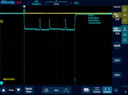 4. Voltage drop during program procedure. 4. Voltage drop during program procedure.