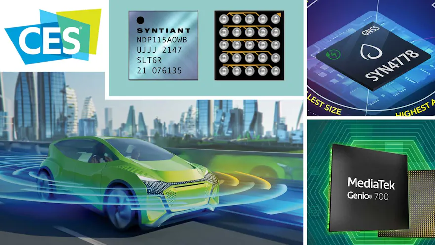 CES: 5 New Components that Stood Out from the Crowd | Electronic Design
