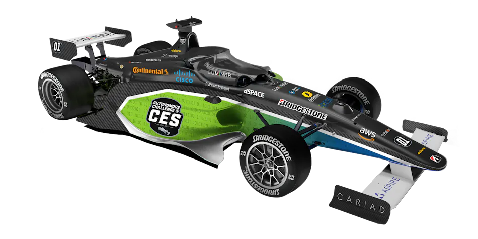New World Autonomous-Racing Speed Record Set at CES 2023 | Electronic ...
