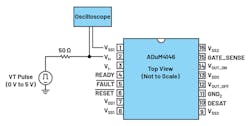 22. Bench setup with loading conditions (input buffer). 22. Bench setup with loading conditions (input buffer).