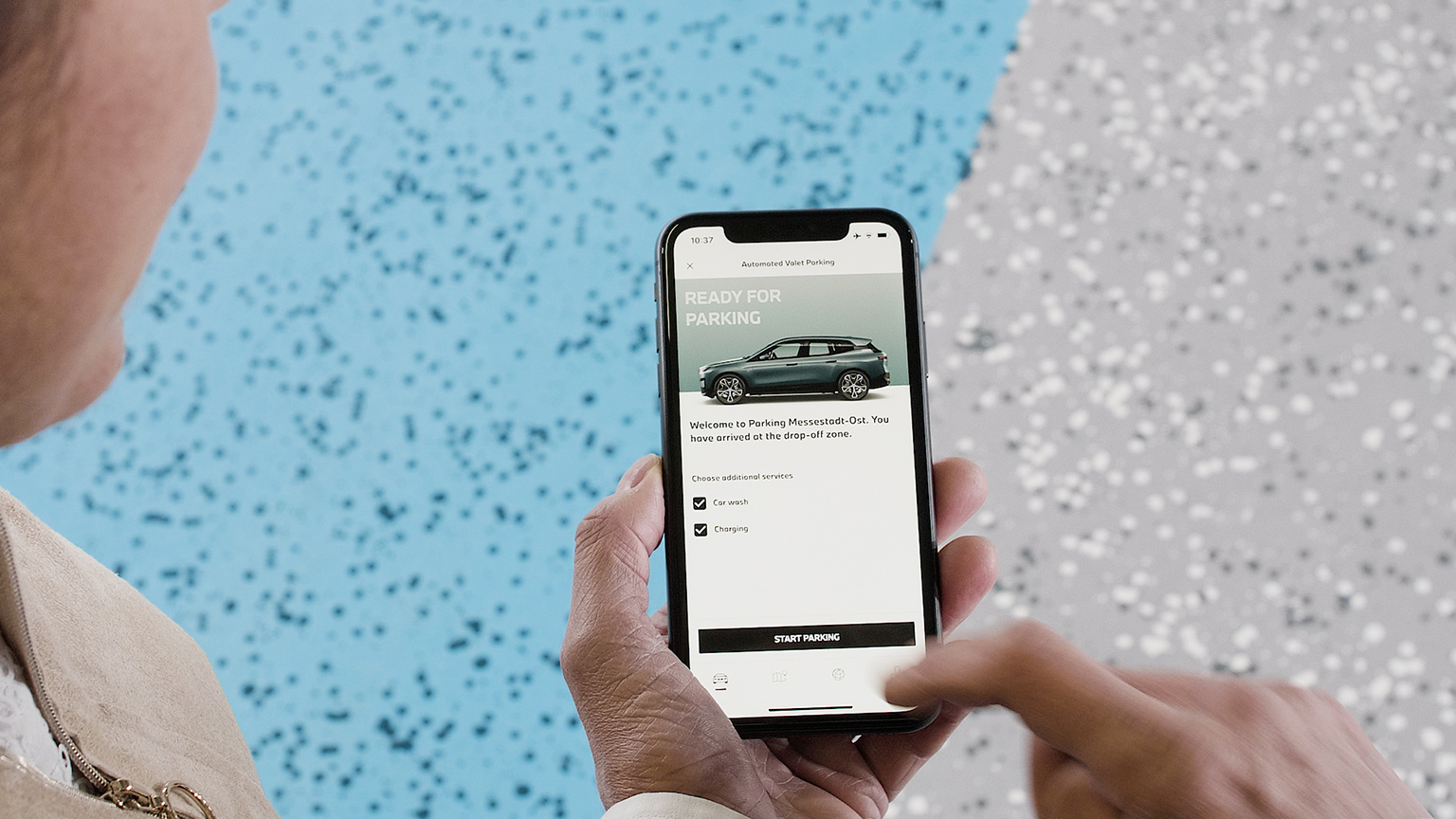 Automated valet parking will come in Type 1 and Type 2 systems. For a Type 1 system, the necessary technologies (including all sensors, computing units, and algorithms) run on the vehicle. For a Type 2 system, the required technologies are installed in the relevant infrastructure (e.g., parking facility) and the vehicle is controlled by the infrastructure.