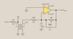 3. This brings the signal through the transformer into an inverting mode op amp improves the loop gain profile.