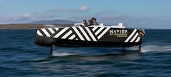 2. Navier is developing self-docking, autonomous electric sea craft.
