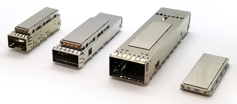 3. TE&rsquo;s thermal bridge works with a wide range of high-speed connectivity form factors.