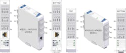2. The NT Series of I/O modules, which provide many input and output channels in a compact form factor, offer support for several communication protocols.