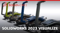 3. SolidWorks 2023 Visualize allows engineers to create photorealistic images, animations, and additional visual content using 3D CAD models.