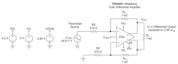2. Input common-mode swing analysis for a single-supply dc-coupled application example. 2. Input common-mode swing analysis for a single-supply dc-coupled application example.