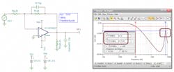 6. Inverting gain of −1 V/V with the OPA837 shows marginal stability with the feedback bandlimiting capacitor. 6. Inverting gain of −1 V/V with the OPA837 shows marginal stability with the feedback bandlimiting capacitor.