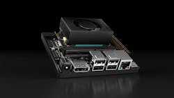2. The NVIDIA Jetson Orin Nano Development Kit delivers 40 TOPS of performance with up to 1,024 Ampere GPU cores.