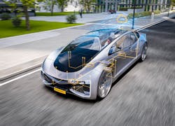 The new vehicle architecture, consisting of a few powerful zone control units and high-performance computers, simplifies the wiring harness substantially, saving weight and energy. The new vehicle architecture, consisting of a few powerful zone control units and high-performance computers, simplifies the wiring harness substantially, saving weight and energy.